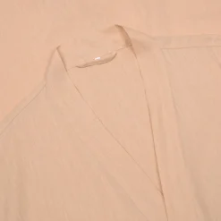 Almond Linen Robe