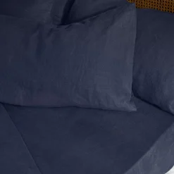 Atlantic 100% Linen Fitted Sheet