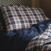 Atlantic Dallington Plaid Linen Blend Pillowcase (Pair)