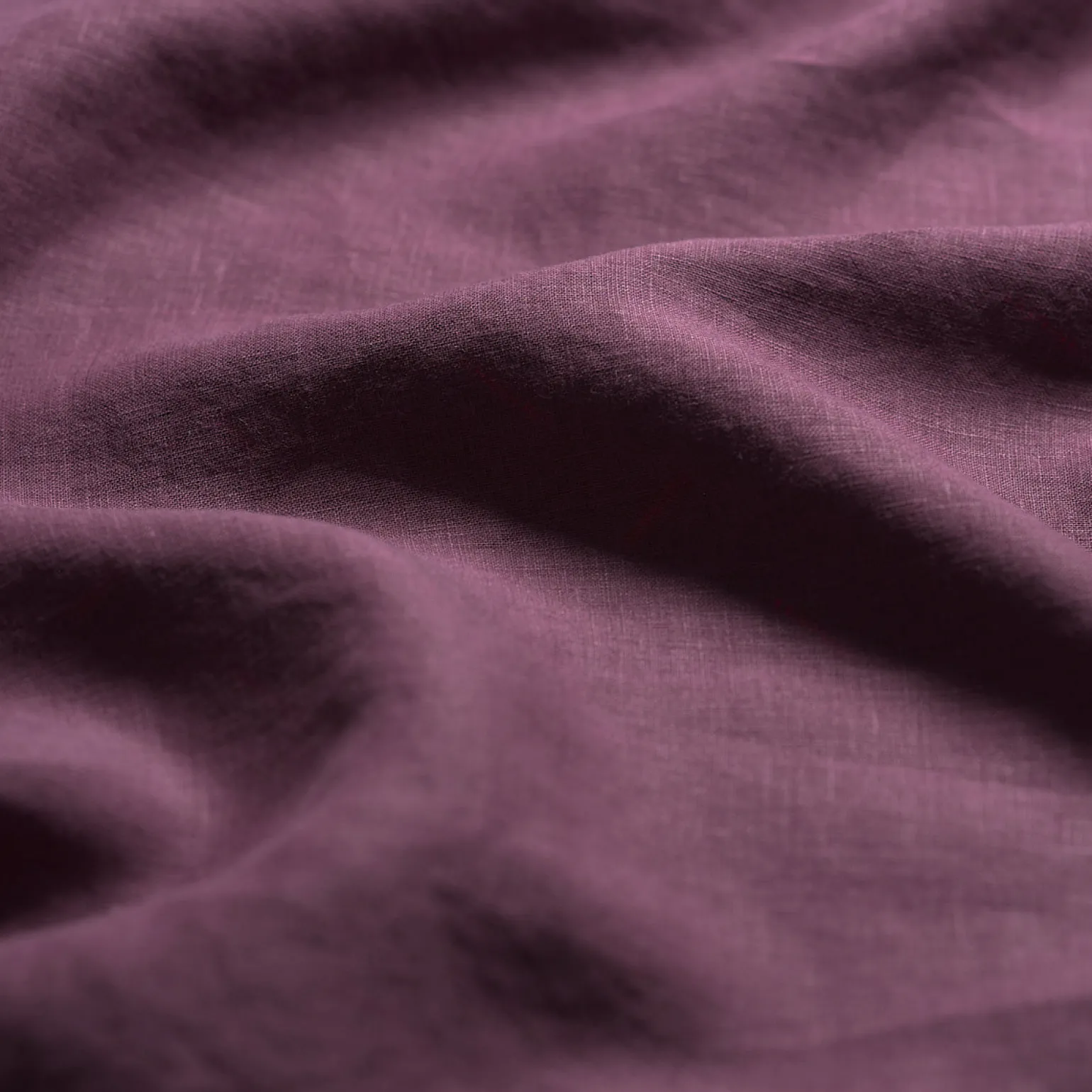 Berry 100% Linen Flat Sheet