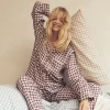 Berry Gingham Pajama Set