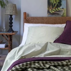 Berry Waffle Cotton Throw