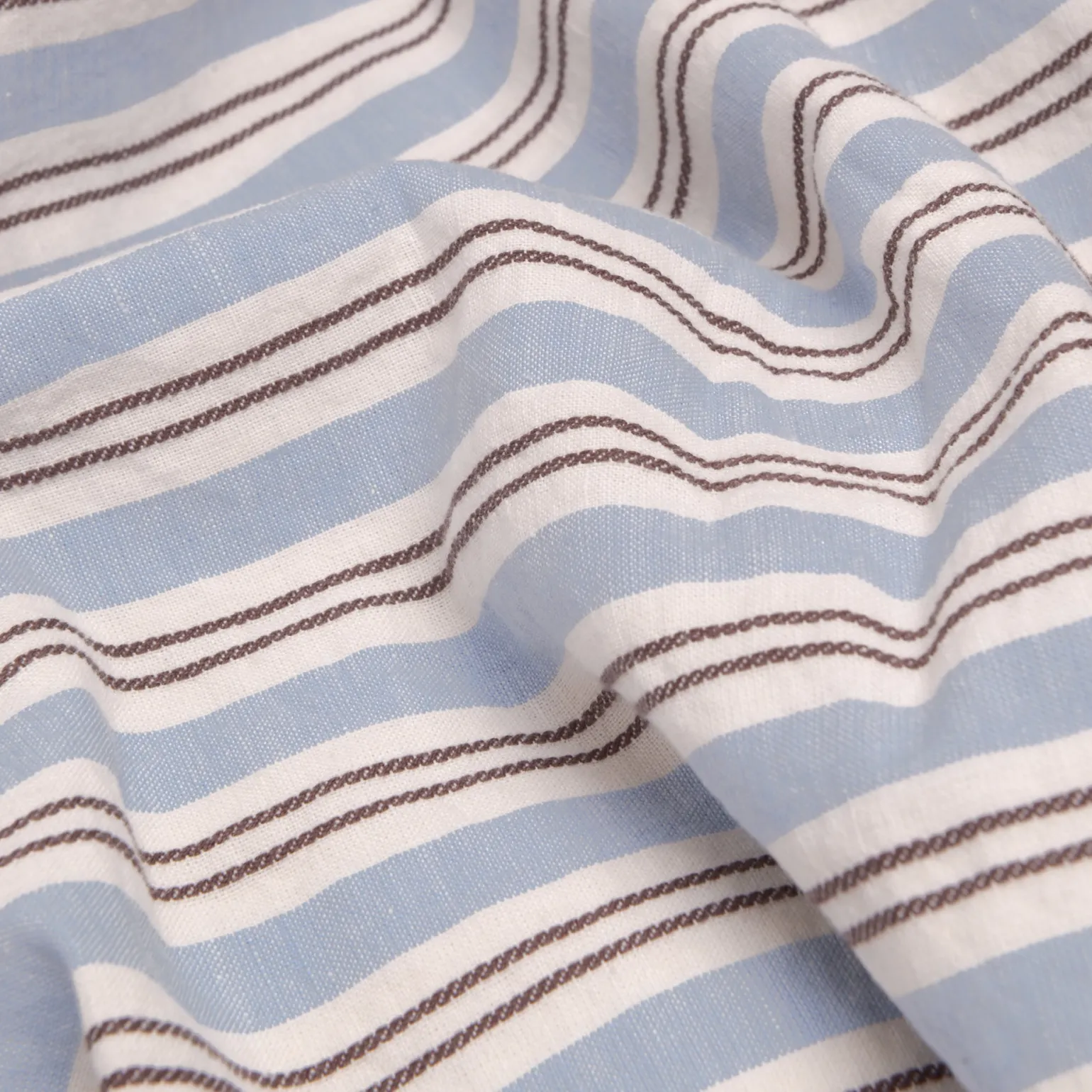 Bluebell Somerley Stripe Linen Blend Pillowcases (Pair)