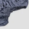Blueberry 100% Linen Fitted Sheet
