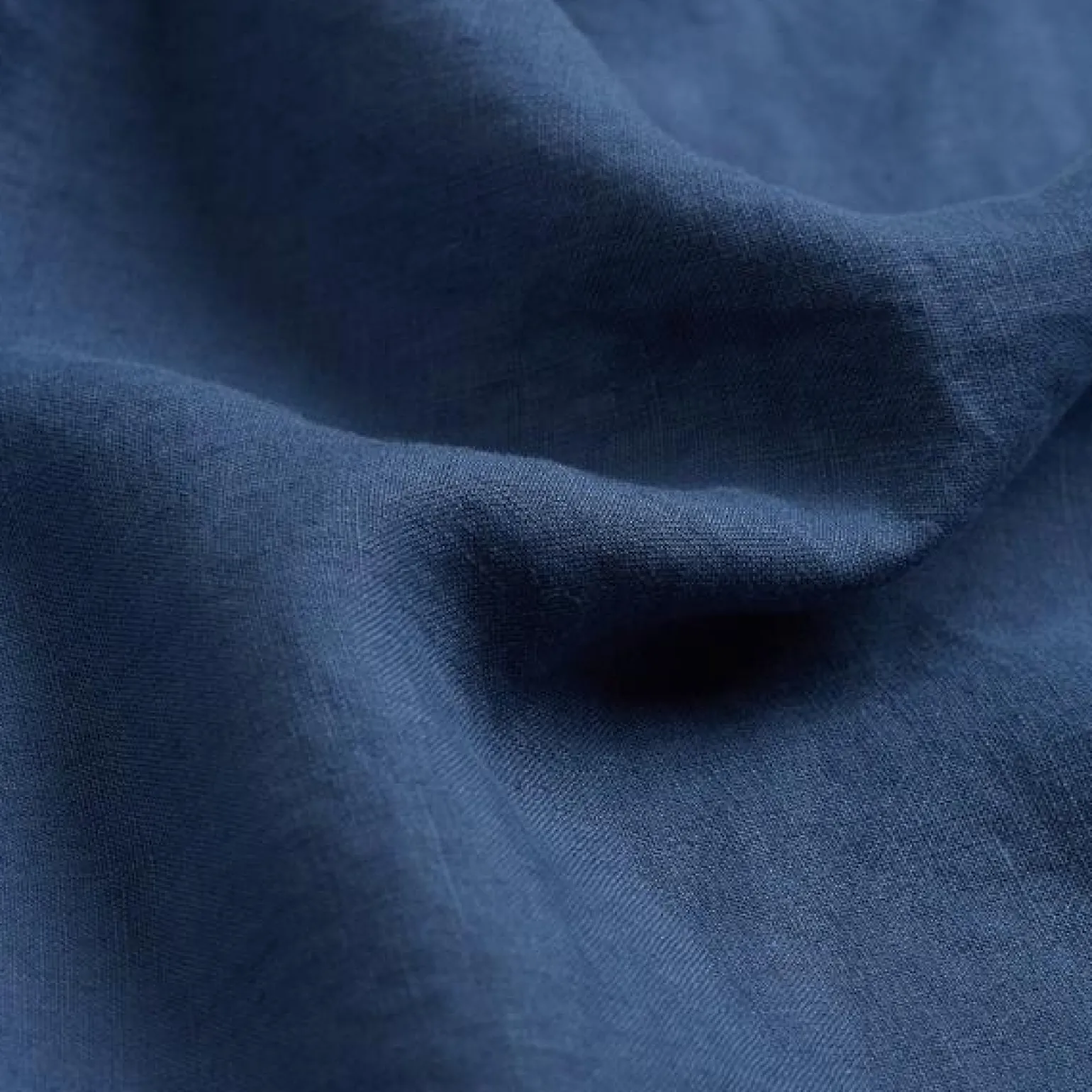 Blueberry 100% Linen Flat Sheet