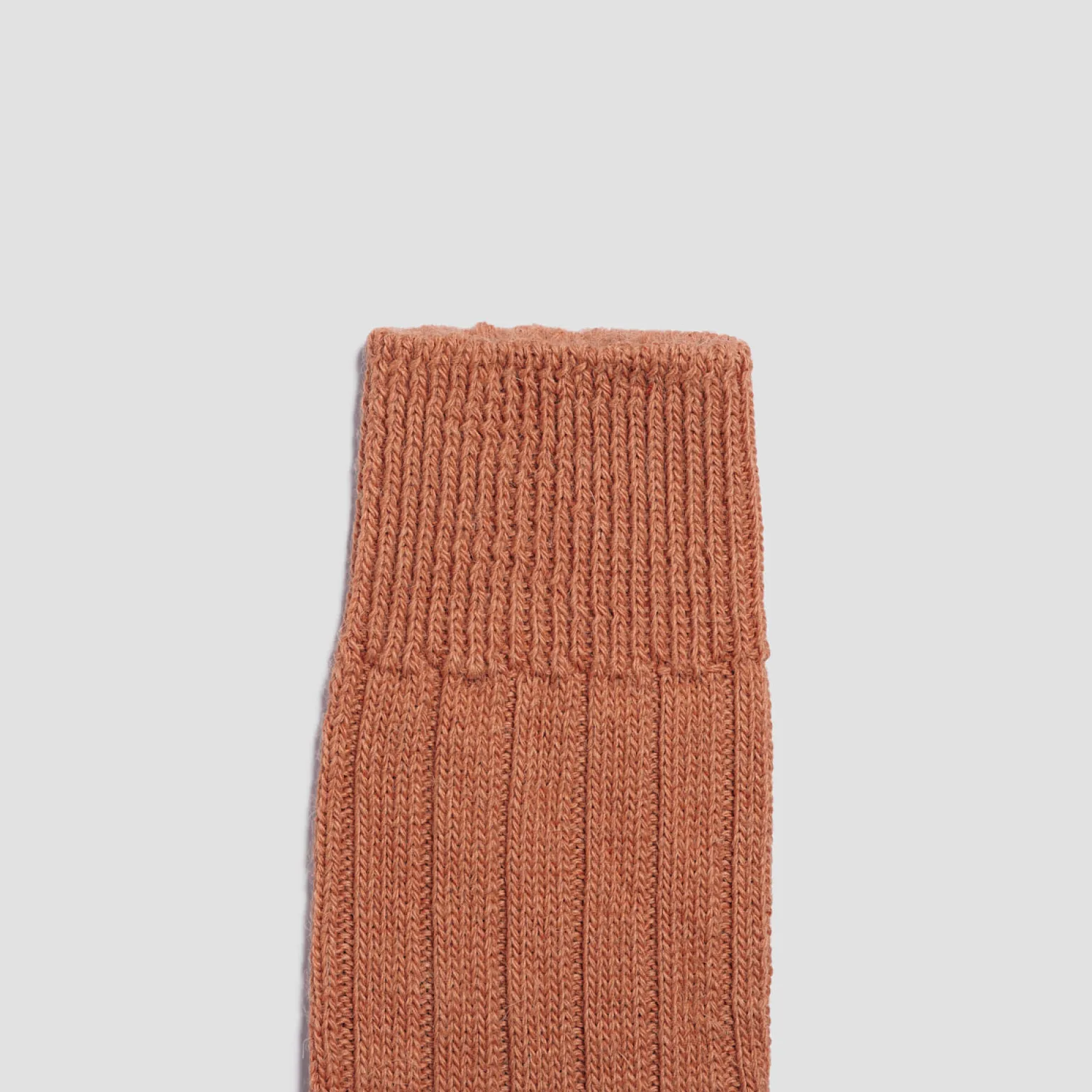 Burnt Orange Alpaca Bed Socks