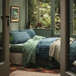 Canopy Heathcliff Plaid Flannel Cotton Duvet Cover