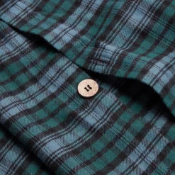 Canopy Heathcliff Plaid Flannel Cotton Duvet Cover