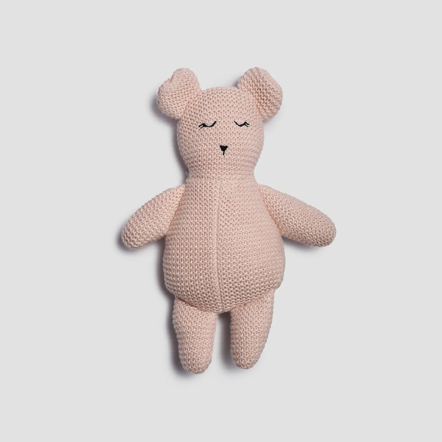 Chalk Knitted Teddy bear