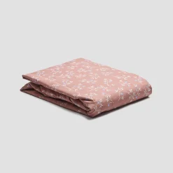 Chestnut Floral Cotton Fitted Sheet - Cal King