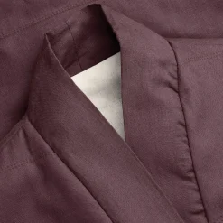 Conker Brown Linen Housecoat