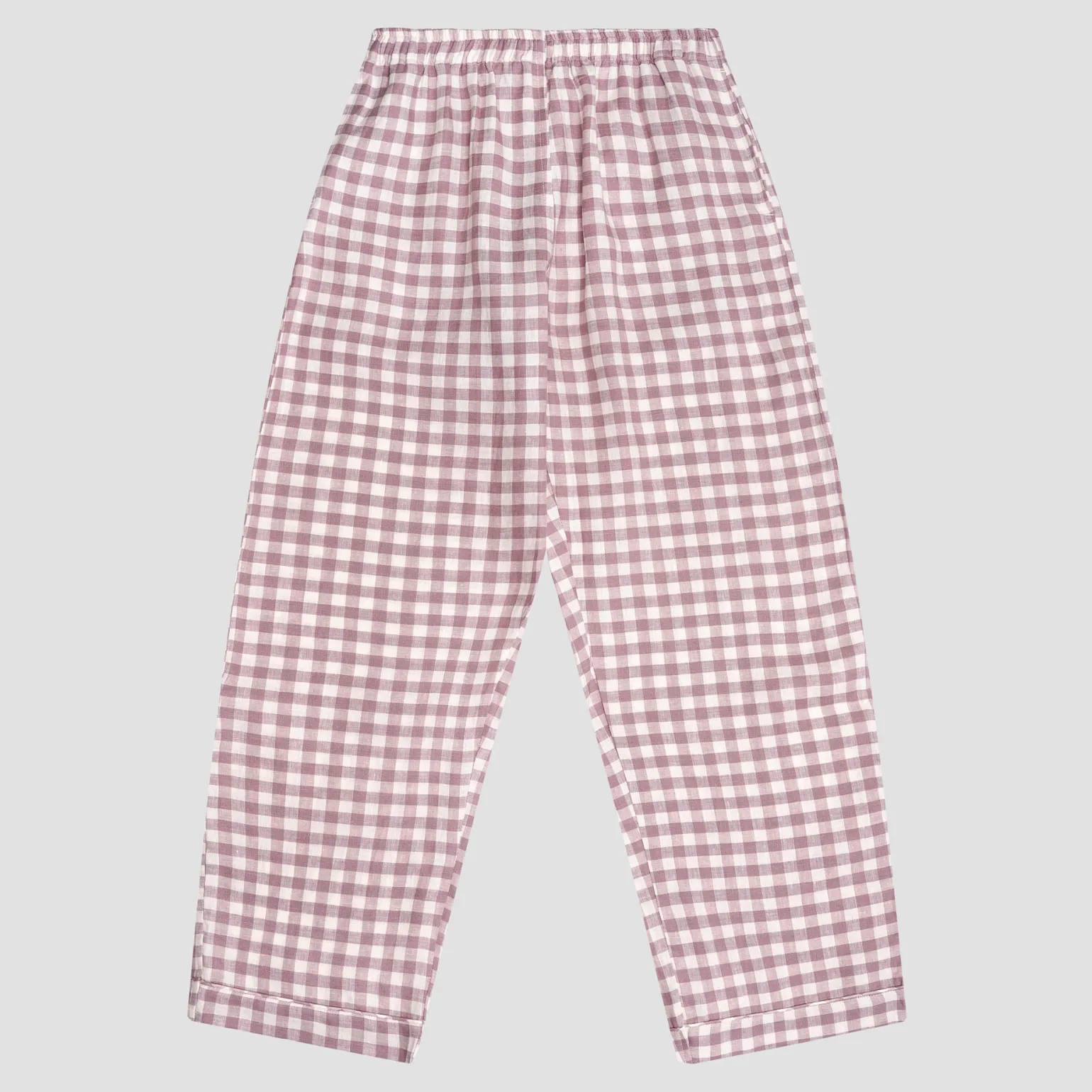Elderberry Gingham Linen Women's Pajama pants