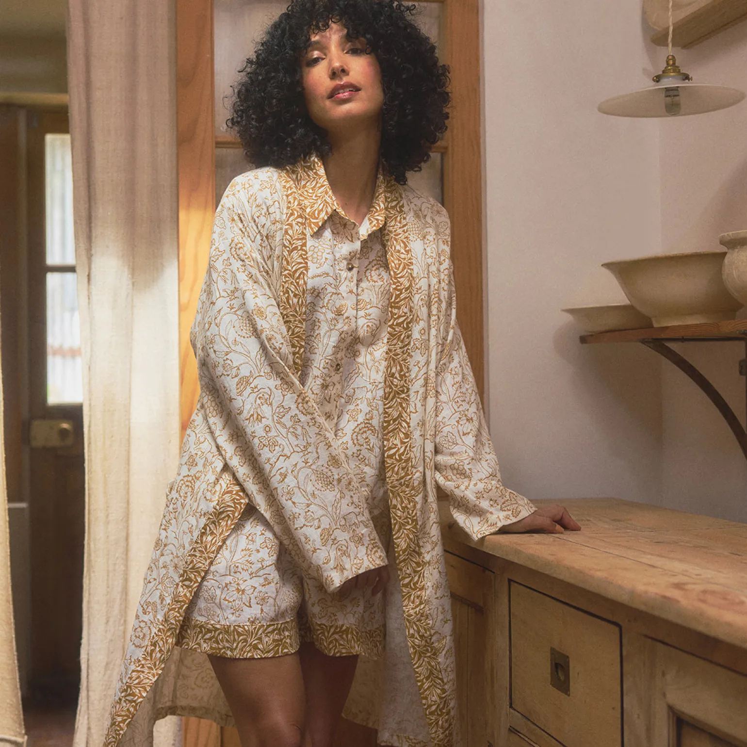 Ernest White Middlemore Linen Robe