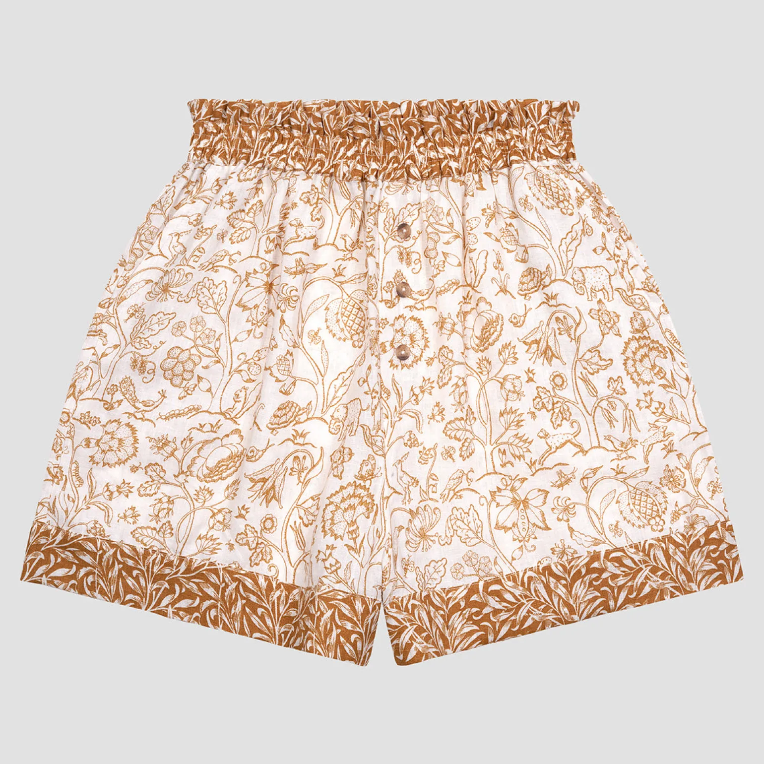 Ernest White Middlemore Linen Women’s Pajama Shorts Set