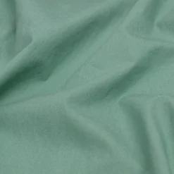 Faded Jade Washed Cotton Percale Pillowcases (Pair)