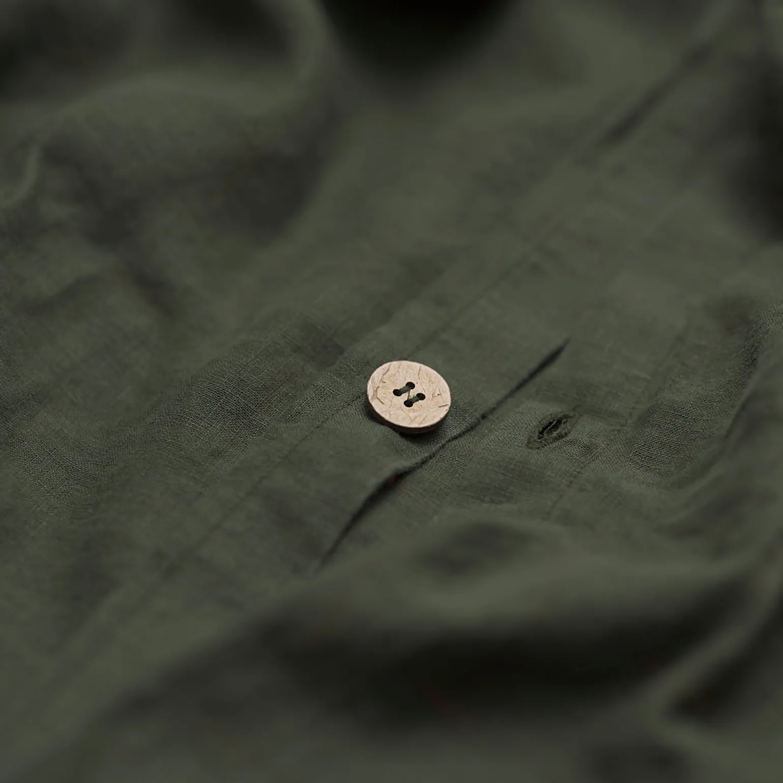 Fern Green 100% Linen Duvet Cover