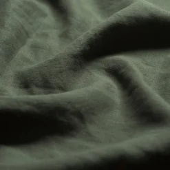 Fern Green Linen Blend Pillowcase (Pair)