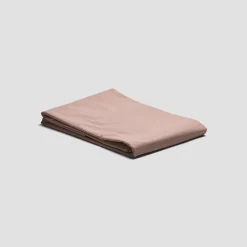 French Rose Washed Cotton Percale Duvet Cover