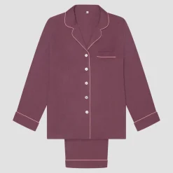 Fresh Fig Linen Pajama Set