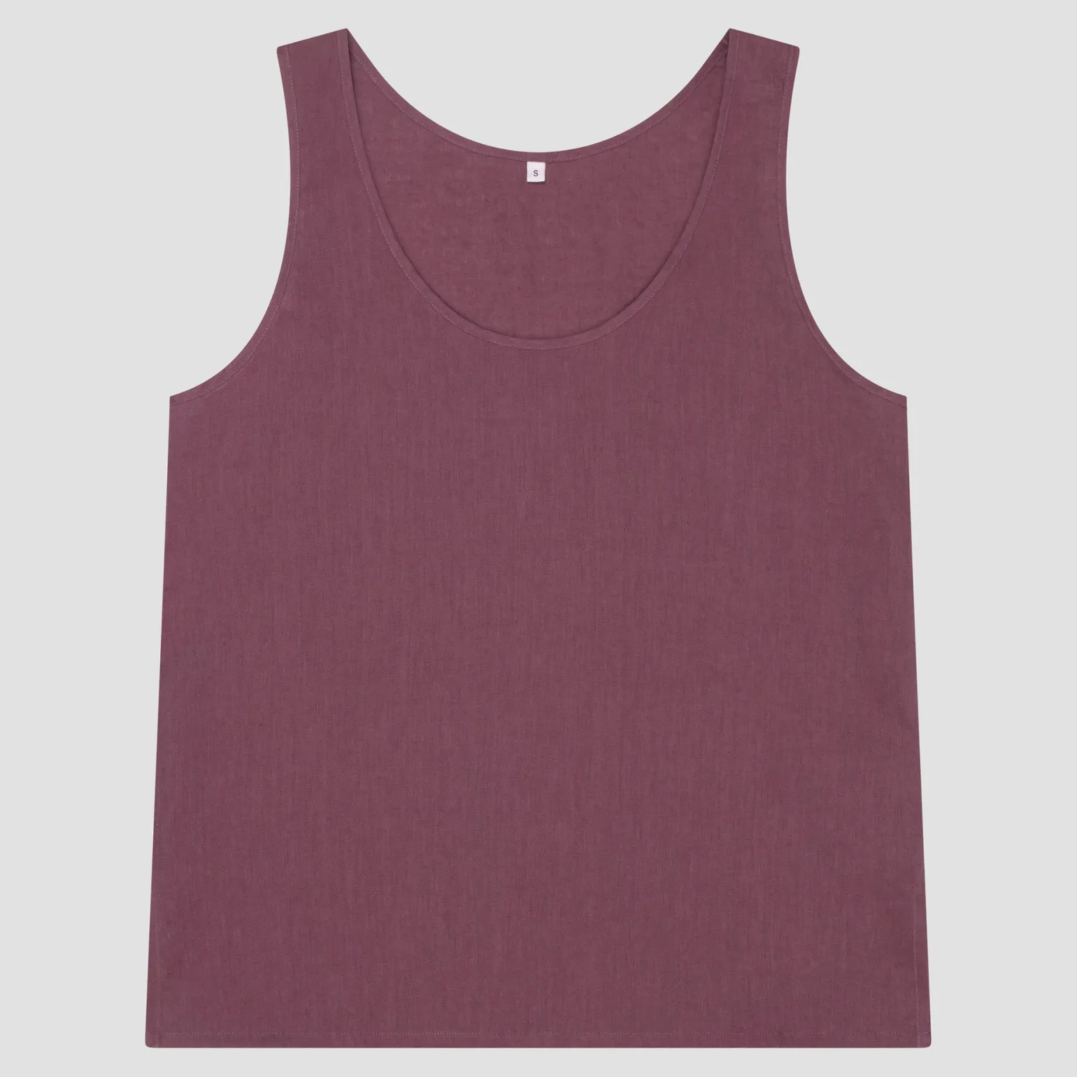 Fresh Fig Linen Tencel Cami Top