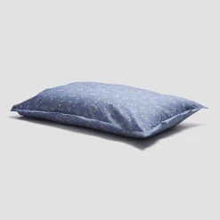 Iris Floral Cotton Pillowcases (Pair)