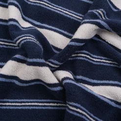 Marina Blue Shoreham Stripe Cotton Towels
