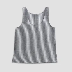 Midnight Stripe Linen Cami Top