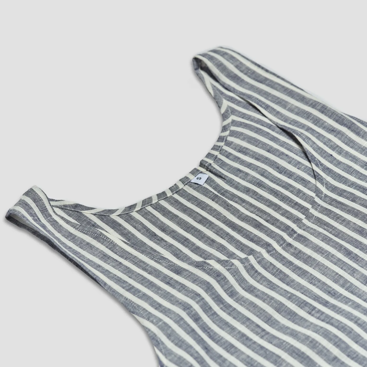 Midnight Stripe Night Dress