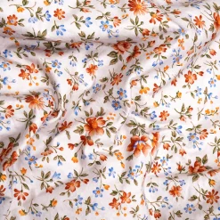 Milk Cottage Floral Cotton Pillowcases