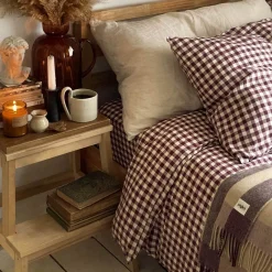 Moorland Border Wool Blanket