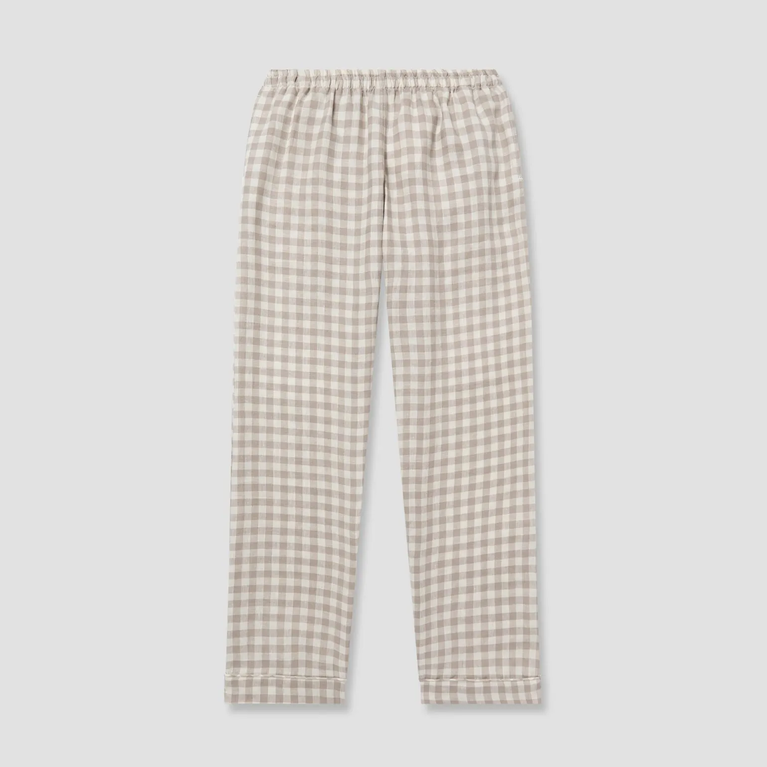 Mushroom Gingham Pajama Set