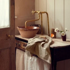 Mushroom Organic Cotton Towels