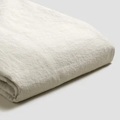 Oatmeal 100% Linen Flat Sheet