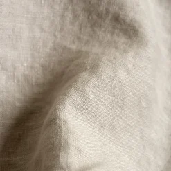 Oatmeal 100% Linen Flat Sheet
