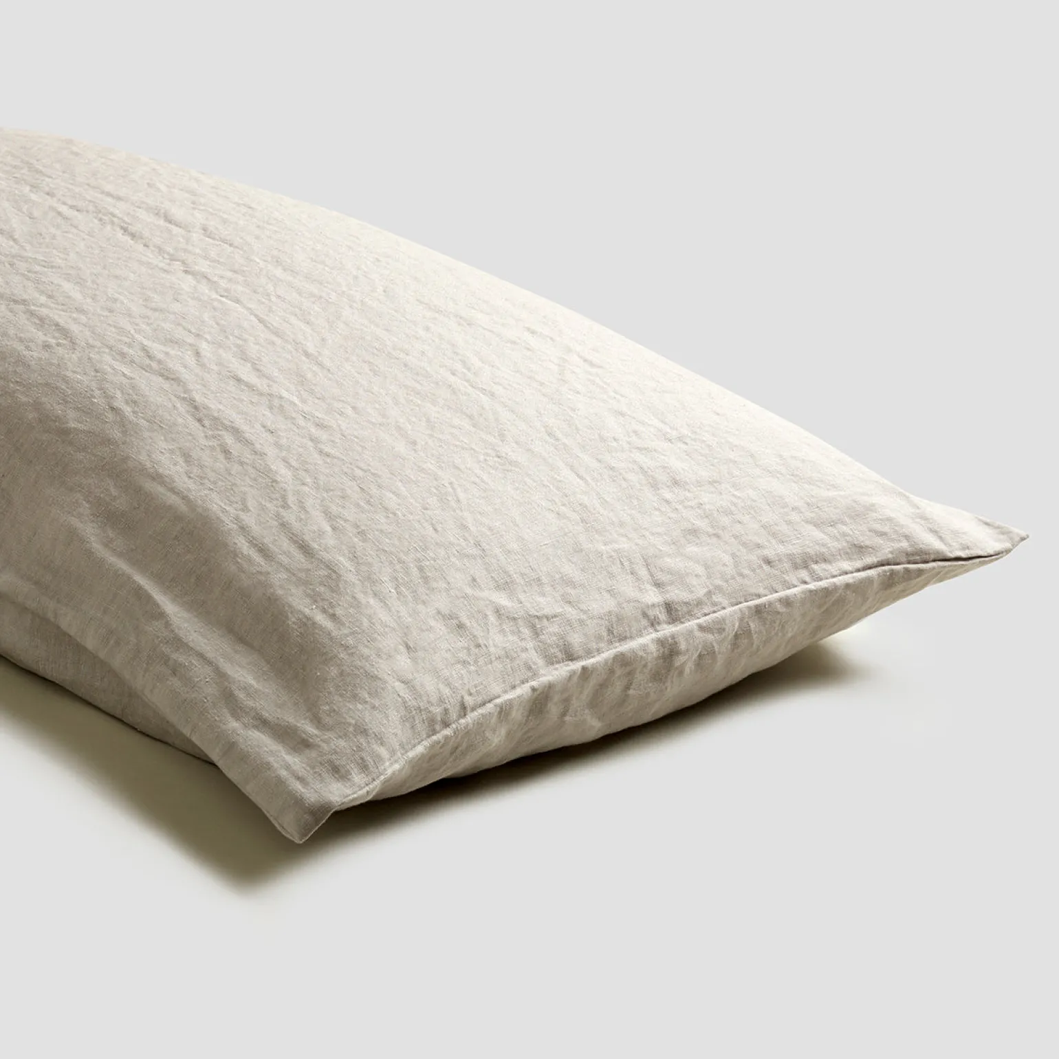 Oatmeal Linen Blend Pillowcase (Pair)