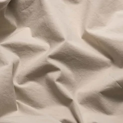 Parchment Washed Cotton Percale Fitted Sheet