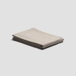 Parchment Washed Cotton Percale Duvet Cover