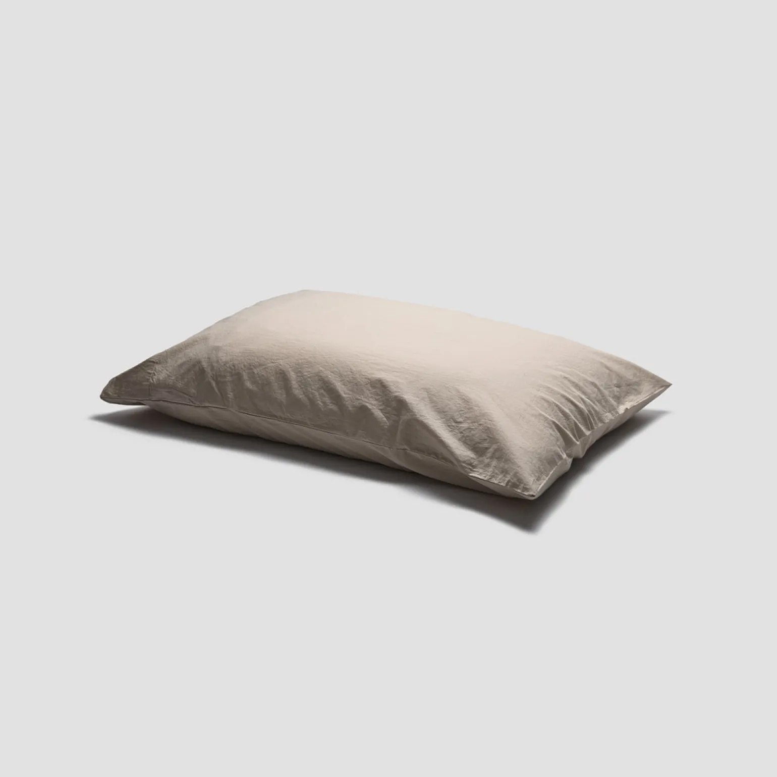 Parchment Washed Cotton Percale Pillowcases (Pair)