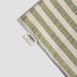 Pear Seersucker Kids Stripe Cotton Bedding Set