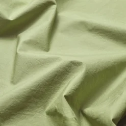 Pear Washed Cotton Percale Flat Sheet