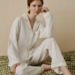 Pearl Linen Pajama Set