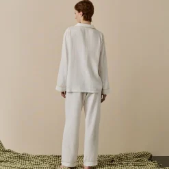 Pearl Linen Pajama Set
