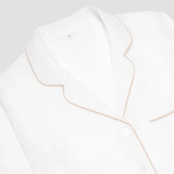 Pearl Linen Pajama Shirt