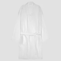 Pearl Linen Robe