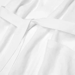 Pearl Linen Robe