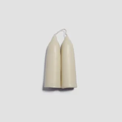 2pk Beeswax Stubby Candle Mothers Milk