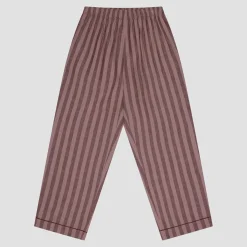 Port & Woodrose Striped Linen Pajama pants