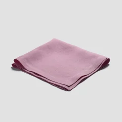 Raspberry 100% Linen Napkins Set of 4