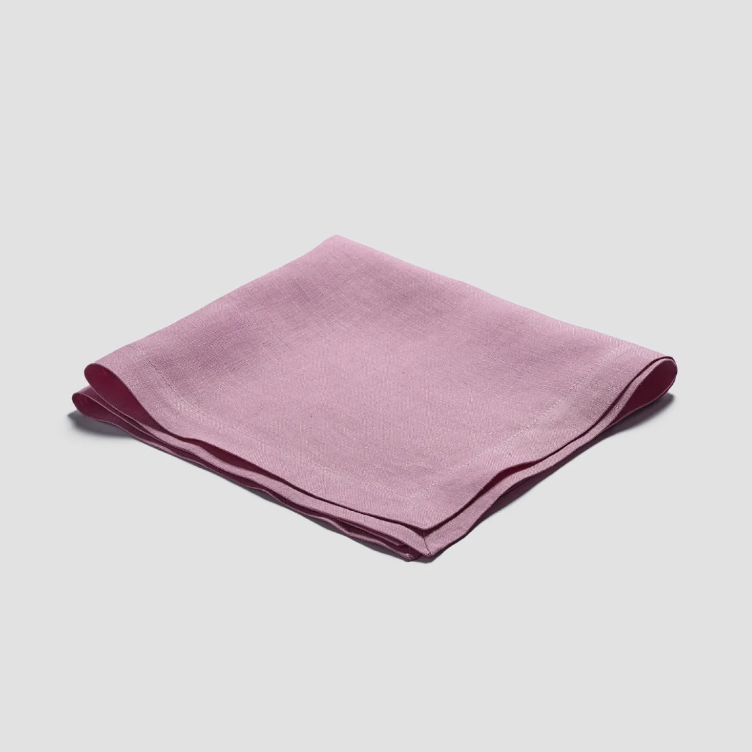 Raspberry 100% Linen Napkins Set of 4