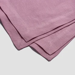 Raspberry 100% Linen Napkins Set of 4